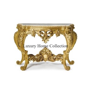 Table d'appoint et console en métal design Design antique Console couleur or Tables décoratives pour la maison et autres fournitures de meubles - Product Image 6