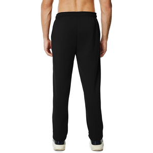 Pantalon de survêtement pour homme en molleton respirant avec taille élastique et cordon de serrage et tissu en toile de poche - Product Image 5