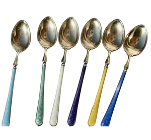 Ustensiles de cuisine Couverts de table Finition argentée Poignée décorative Outil de service Couverts Style moderne Fourchette Couteau Cuillère Couverts - Product Image 4