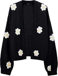 Sudadera Personalizada para Mujer con Lentejuelas, Cuello Redondo, Estilo Béisbol, Bordada, Informal, con Lentejuelas - Product Image 5