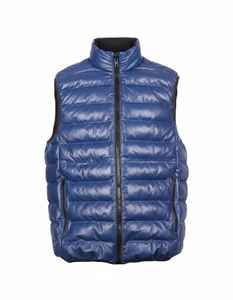 Gilet d'hiver imperméable décontracté pour homme, veste sans manches chaude à fermeture éclair, gilet en tissu personnalisé, gilet d'hiver - Product Image 1