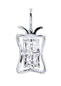 Colgante Hip Hop de plata 925 personalizado, diseño de moda de calle helada, moissanita de diamante, Cruz de Jesús personalizada, Baguette, chapado fino - Product Image 4