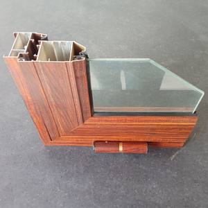 Profil en aluminium en bronze standard d'extrusion de Shalumi pour la porte et la fenêtre disponibles à la taille personnalisable - Product Image 3