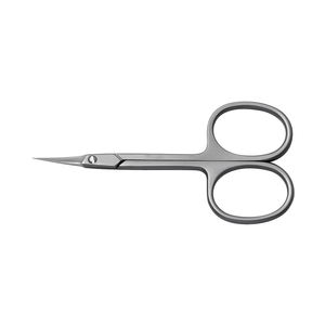 Venta al por mayor súper afilada hoja curva de acero inoxidable manicura rusa pedicura tijeras para cutículas uñas belleza cuidado herramientas proveedores - Product Image 4