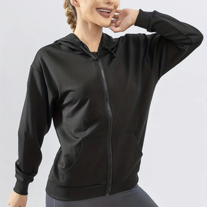 2025 Fashion Sweatshirt Autumn Winter Casual Versatile Hoodies Zipper Long <b>Sleeve</b> <b>Cardigan</b> Fall Casual Loose Streetwear - Product Image 1