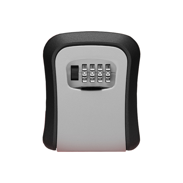 Wall-Mount Safe Key Box Digital Combination Lock Box Portable Weatherproof Lock Code House Car