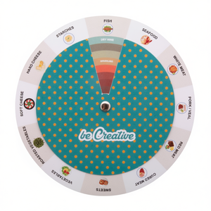 Personalized Vinomate Wine Matching <b>Disc</b> Customizable Promotional Drinkware Gadget - Product Image 3