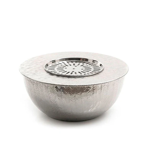 Luxe Métal Vert Fini Bakhoor Brûleur Arabe Oud Brûleur Diffuseur D'arôme pour Ramadan Célébration Métal bakhoor brûleur - Product Image 3