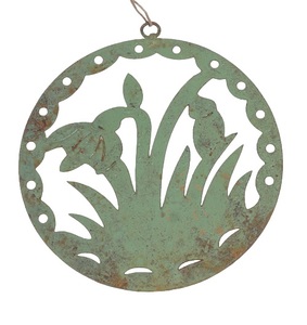 Décoration d'intérieur en forme de cœur vert pour ornements décoratifs traditionnels de lanternes en fer et ornements de lanterne décorative de festival - Product Image 4