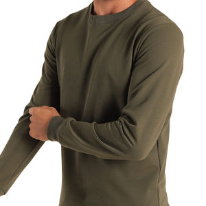 Sweat-shirt léger et chaud pour homme, idéal pour la superposition, les tenues décontractées et le confort quotidien, doté d'un tissu respirant. - Product Image 1