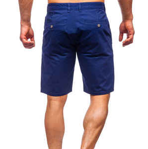 เดรสไฮบริดสำหรับผู้ชายกางเกงขาสั้นเล่นกอล์ฟผ้าชิโนแบบลำลองด้านหน้าแบนน้ำหนักเบาแห้งเร็วมีกระเป๋า - Product Image 5