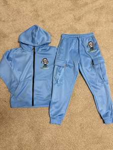 Calidad Premium superventas invierno Casual ecológico hombres chándal Color sólido 100% algodón cómodo para la venta - Product Image 3