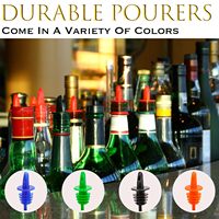 Vente de qualité supérieure en plastique verseur de vin becs accessoires de barre jetables pour bouteille d'huile d'alcool versant en gros