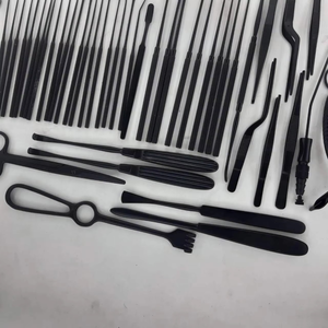 Juego de Instrumentos para Timpanoplastia de Clase I con Certificación CE, Manual, Acero Inoxidable con Recubrimiento Negro, Herramientas Quirúrgicas Básicas 1 - Product Image 2