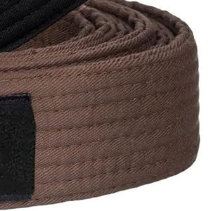 Ceintures promotionnelles marron BJJ Gi 100% coton nom et logo personnalisés broderie Durable pour la formation Bjj Gi ceintures à des prix très bas - Product Image 5
