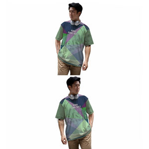 Camiseta informal básica para hombre, camiseta de manga corta cómoda de tela de algodón de Color sólido con cuello redondo para hombre - Product Image 5