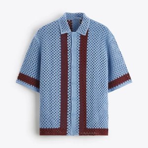 Camiseta Polo de Punto de Verano de Manga Corta con Logotipo Personalizado, Tejido de Malla de Algodón 100%, con Botones, para Hombre - Product Image 6