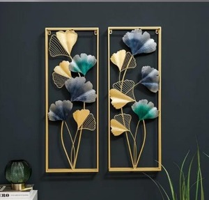 Arte Mural Metálico Moderno de Lujo, Decoración Elegante para el Hogar, Sala de Estar, Dormitorio, Interiores de Hotel o Restaurante - Product Image 5