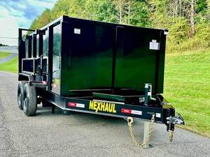 Remolque de Caja Abatible para ATV de Alta Productividad con Motor y Engranajes para Uso Forestal y Agrícola - Product Image 5
