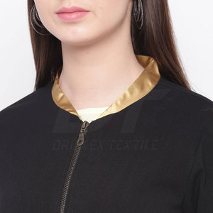 Long Sleeve Zip up Raglan <b>Women</b> Bomber <b>Jacket</b> with Pockets <b>Lightweight</b> and High Quality Bomber <b>Jacket</b> - Product Image 4