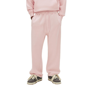 ชุดวอร์มแบบสวมหัวผ้าคอตตอนผสม 100% รุ่นใหม่ล่าสุด สีพื้น หนานุ่ม ทรงโอเวอร์ไซส์ สปอร์ตแวร์ รับสกรีนโลโก้ กางเกงวอร์มมีฮู้ด - Product Image 4