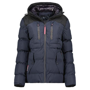 Poignets élastiques élégants nouvelles femmes coupe-vent veste à glissière bouffante veste d'aventure imperméable de haute qualité avec des patchs personnalisés - Product Image 1