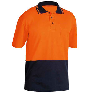 Ropa de Seguridad Reflectante de Diseño OEM al por Mayor, Camiseta Polo de Seguridad de Poliéster de Alta Visibilidad, Ropa de Trabajo Táctica con Certificación CE Antibacteriana - Product Image 3