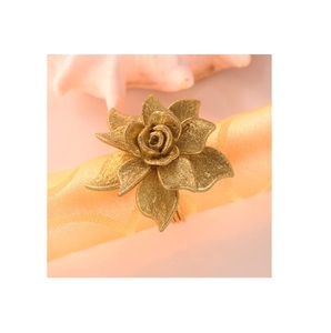 Servilletero de metal dorado con diseño elegante para cocina, restaurante, decoración de boda, hotel, oficina, vajilla, cantidad a granel - Product Image 4