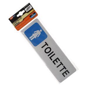 * OUTLET * cartello bagno donna 5*18CM-casa e giardino/ - Product Image 4