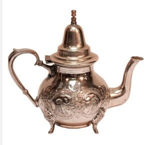 Théière en laiton de style Mughlai avec couvercle et doublure à l'intérieur poignée de concepteur de service pour la cuisine couleur laiton théière en laiton au design moderne - Product Image 6