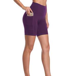 Custom Seamless Yoga Shorts Mujeres Scrunch Butt Lift Cintura alta Fitness Gym Workout Premium Shorts - Product Image 4