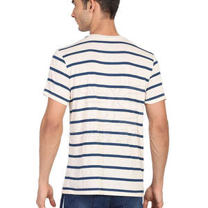 Camisetas de algodón 100% para hombre al por mayor, ropa informal transpirable cómoda con estampado de logotipo personalizado, camisetas de algodón clásicas para hombre - Product Image 3