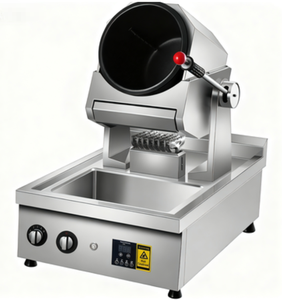 <span class=keywords><strong>Robot</strong></span> de cuisine <span class=keywords><strong>professionnel</strong></span> automatique pour la préparation de riz frit, <span class=keywords><strong>cuiseur</strong></span> à riz frit domestique, wok rotatif haute puissance, machine de cuisson - Product Image 2