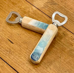 Ouvre-bouteille en métal en bois et résine artisanat accessoires de bar en Stock artisanat multifonctionnel vente la plus vendue - Product Image 2