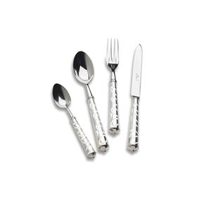 Ensemble de couverts en acier inoxydable poli avec surface lisse, prise en main confortable et un attrait élégant pour la salle à manger partout - Product Image 1