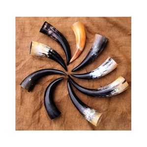 Authentique viking corne à boire guerrier traditionnel tasse médiévale rustique chope naturel sculpté gobelet à la main hydromel festin navire - Product Image 6