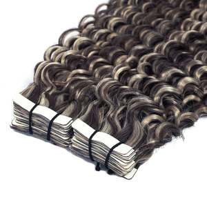 ผมต่อแบบเทป 12A เรมี่ บราซิลเลี่ยน เฮร์ คิวลี่ เกรด 3B # 2C/1001 ช็อกโกแลตเพิร์ลบลอนด์มิกซ์ 20 นิ้ว - Product Image 3