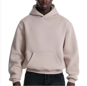 Sudadera con capucha de gran tamaño Hombres Cómodo Algodón suave Uso diario OEM Impresión personalizada Proveedor de fábrica - Product Image 1