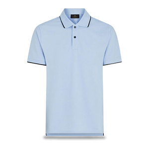 Venta al por Mayor Directa de Fábrica, Tela de Punto Personalizada Bordada, Suave y Transpirable, 220g, Patrón Sólido, para Camisas de Hombre de Manga Corta - Product Image 3