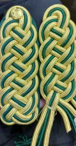 Venta al por mayor Fabricante Cordones Uniformes Guards Wears Custom Requirement German Shoulder Boards - Product Image 4