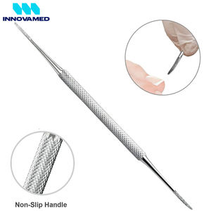 Herramientas para Uñas Encarnadas, Curetas de Doble Punta en Forma de Cuchara con Borde Afilado, Limpiador de Uñas, Cortaúñas, Instrumentos de Podología - Product Image 5