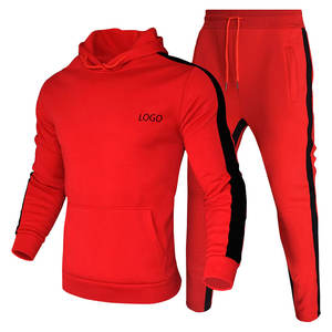Ensemble de survêtement en coton respirant personnalisé unisexe 2 pièces Jogging à capuche et pantalon de survêtement pour homme Ensemble de survêtement uni - Product Image 4