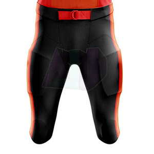 Uniforme de football américain personnalisé, fabriqué à partir de matériaux légers et durables, adapté aux entraînements et aux matchs sportifs d'équipe - Product Image 4