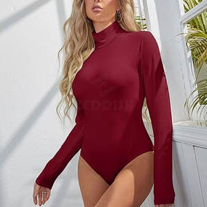 Body une pièce du fabricant à vendre 2025 Fashion Wear Women Professional Polyester/Cotton Quick Dry Breathable Custom Logo - Product Image 4