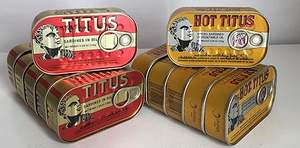 Sardines en conserve à la sauce tomate / Sardines en conserve à l'huile végétale 125g / Sardines en conserve à l'huile végétale et à la sauce tomate - Product Image 3