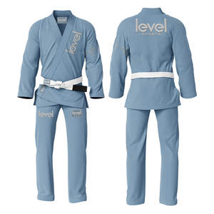2025 venta al por mayor Jiu Jitsu BJJ Kimono conjuntos de uniformes 100% algodón logotipo personalizado entrenamiento de artes marciales Unisex - Product Image 2