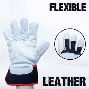 Venta directa de fábrica Guantes DE TRABAJO Guantes de trabajo de uso general Guantes de trabajo de cuero de seguridad - Product Image 4