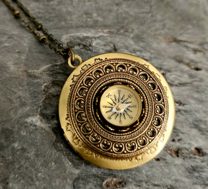 Brújula personalizada, brújula de reloj de sol, regalo de aniversario, regalos de marido, regalo de parejas, regalos de Navidad - Product Image 1