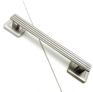 Poignée plate pour porte de meuble en laiton antique contemporain, écologique, durable, disponible en gros - Product Image 1