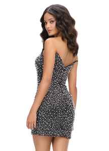 Sweetheart cou personnalisé Sexy été Club fête mode luxe femmes courte moulante Mini robe pour la soirée - Product Image 3